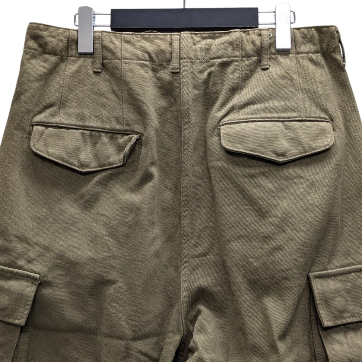 SILK TWILL MILITARY PANTS シルクツイルミリタリーパンツ