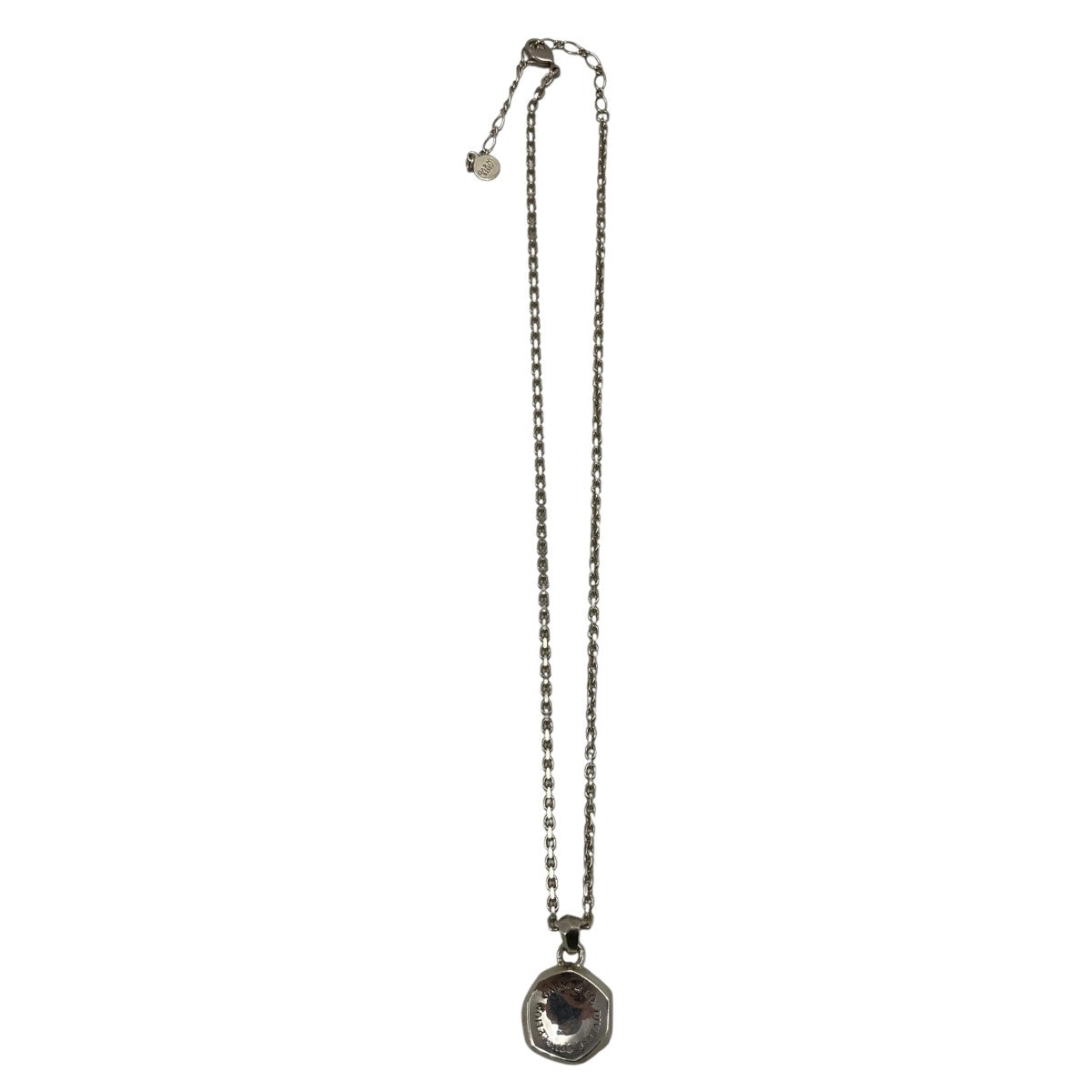 GARNI DC Stamp Pendantシルバーネックレス 古着・中古-2枚目のアイテム画像