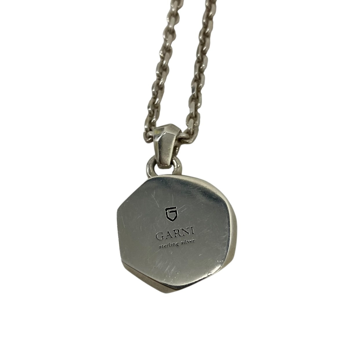 GARNI DC Stamp Pendantシルバーネックレス 古着・中古-4枚目のアイテム画像