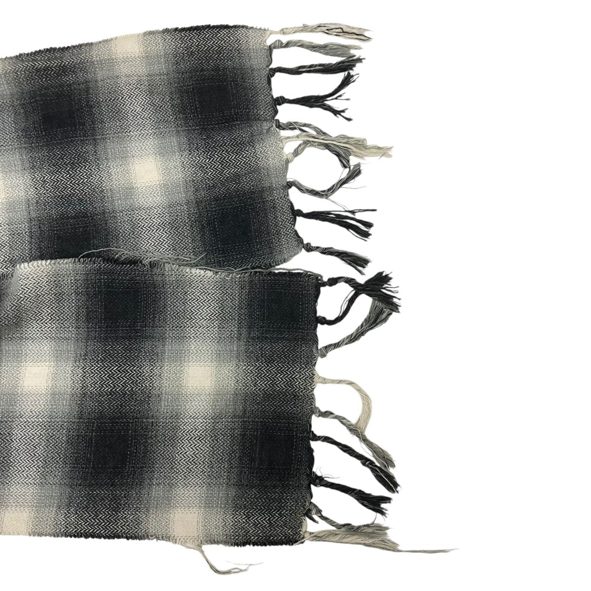 KAMIYA×CA4LA 26SSHooded Checked StoleオンブレチェックフーデッドストールG16CA110 古着・中古-5枚目のアイテム画像