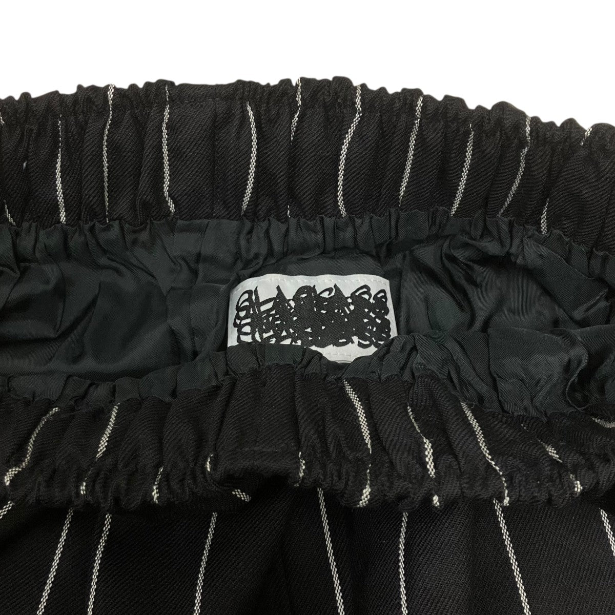 CLASS DORMEUIL ROYAL11 STRIPE PANTS ストライプパンツ 古着・中古-5枚目のアイテム画像