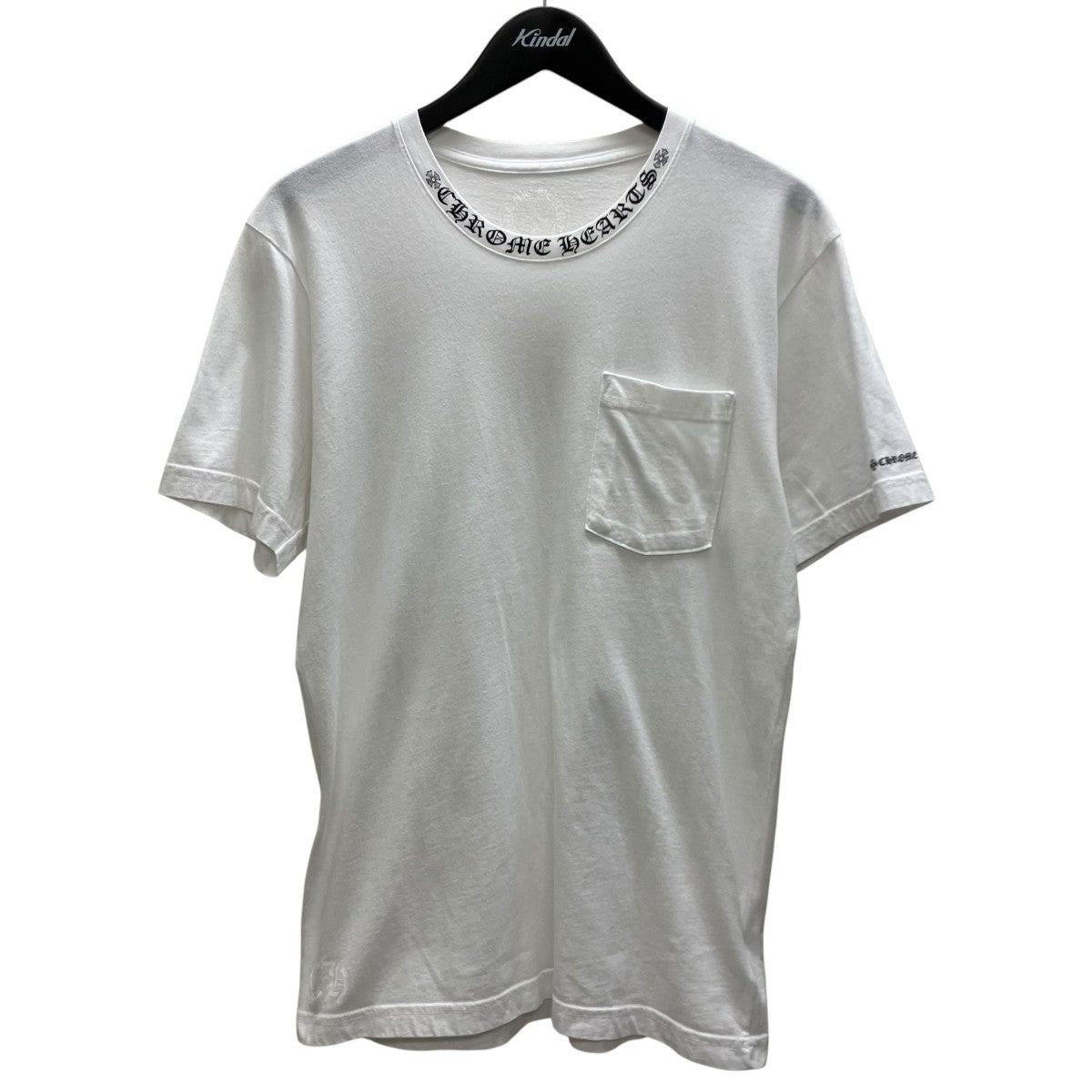 ネックロゴプリントTシャツ