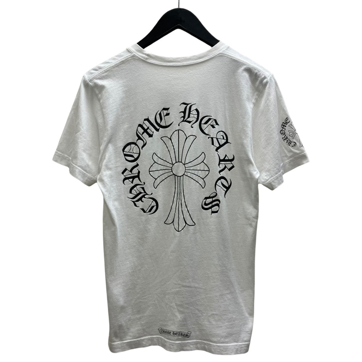 ネックロゴクロスプリントTシャツ