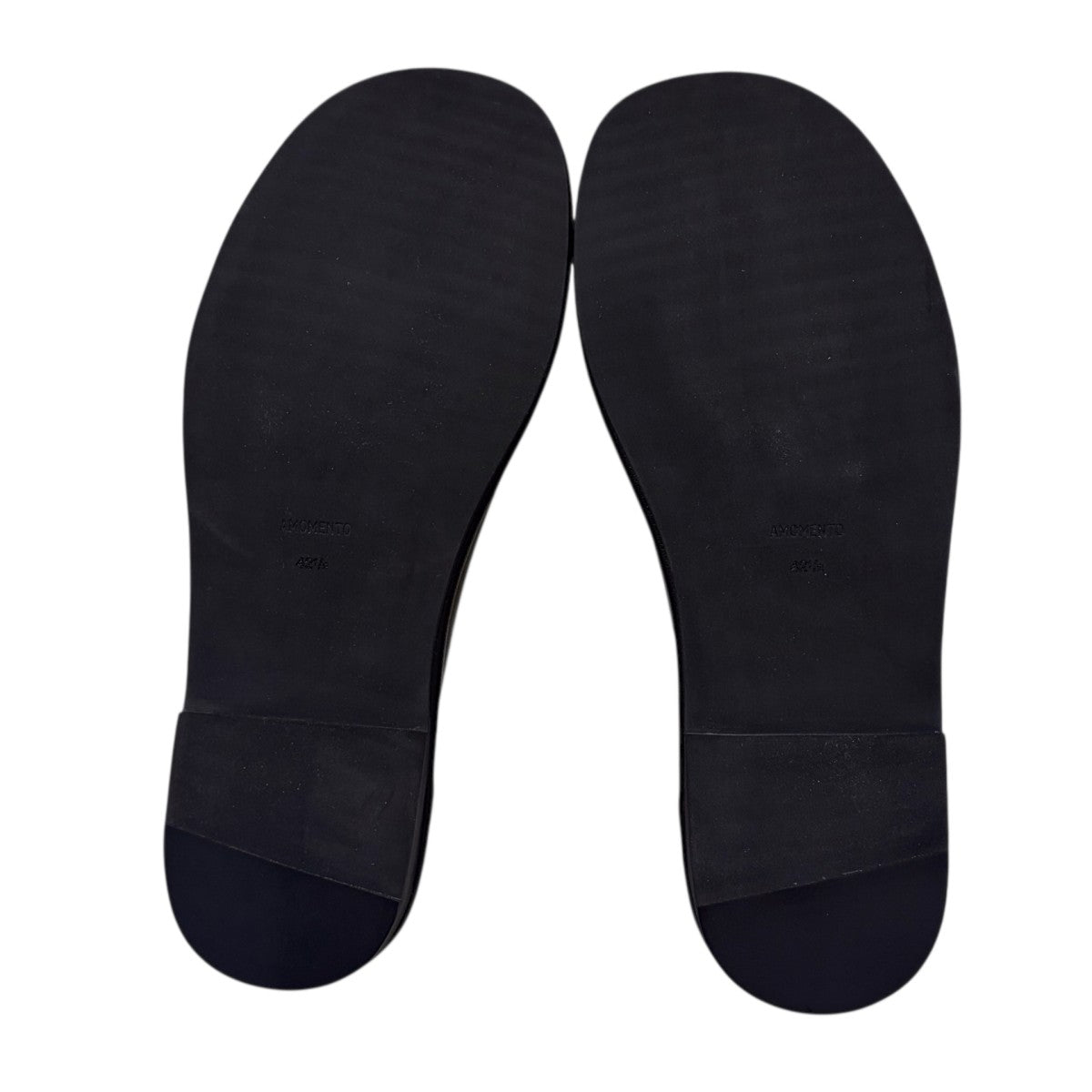26SS ROUNDED FLATS BLACK シープスキンレザーミュール