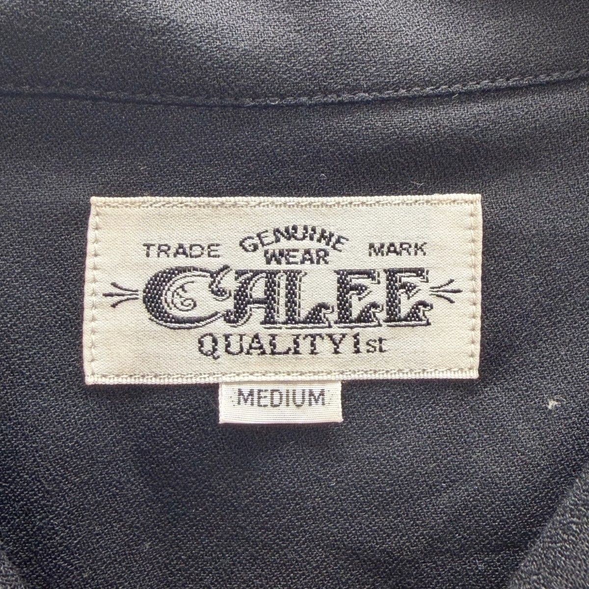 CALEE SNAKE PATTERN PANEL S／S SH半袖シャツ 古着・中古-4枚目のアイテム画像