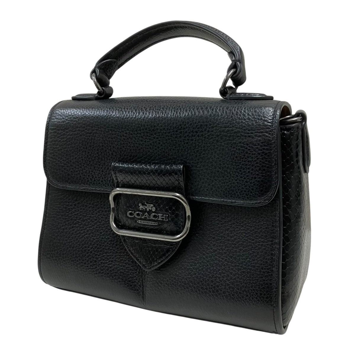 COACH レザーハンドバッグ 古着・中古-1枚目のアイテム画像