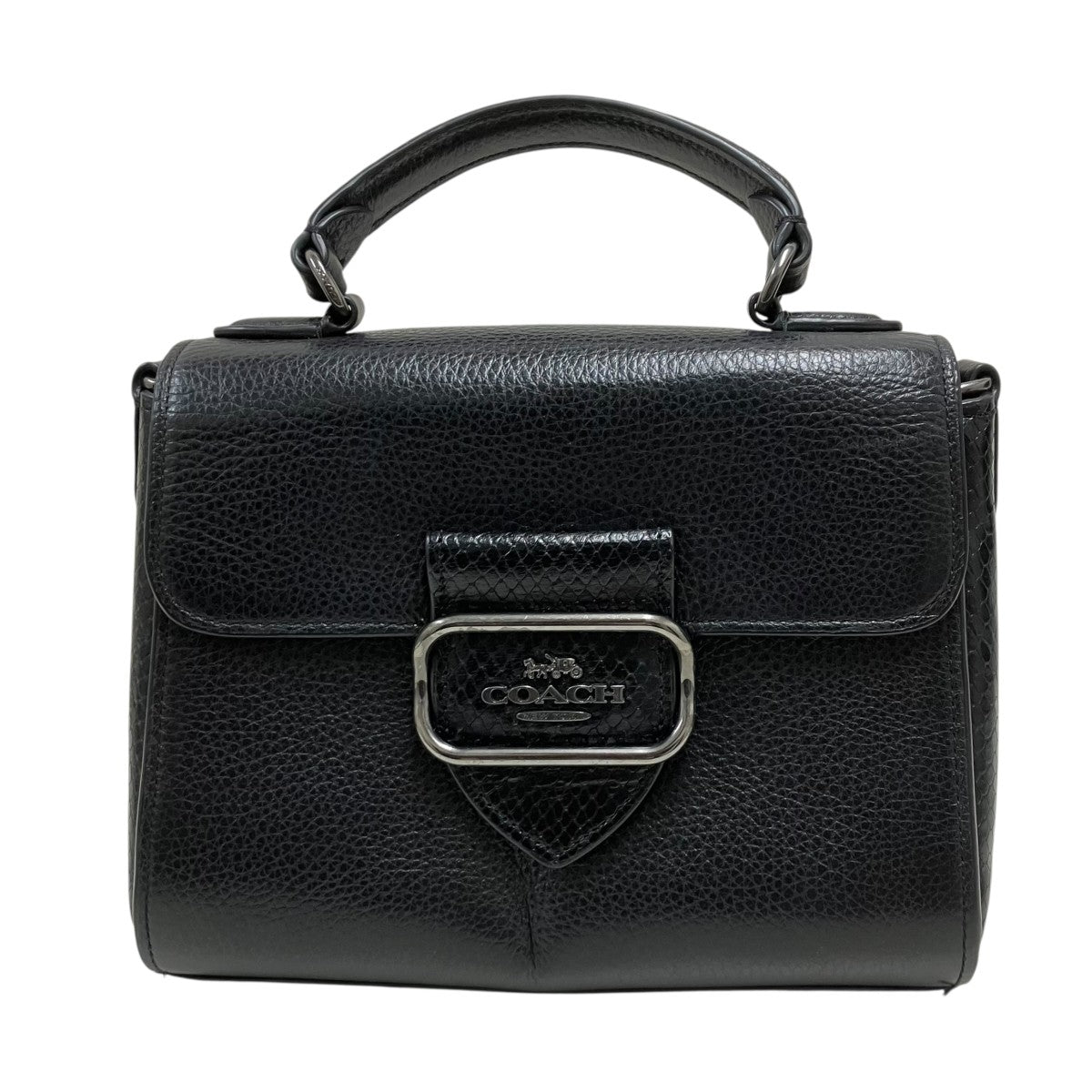 COACH レザーハンドバッグ 古着・中古-2枚目のアイテム画像