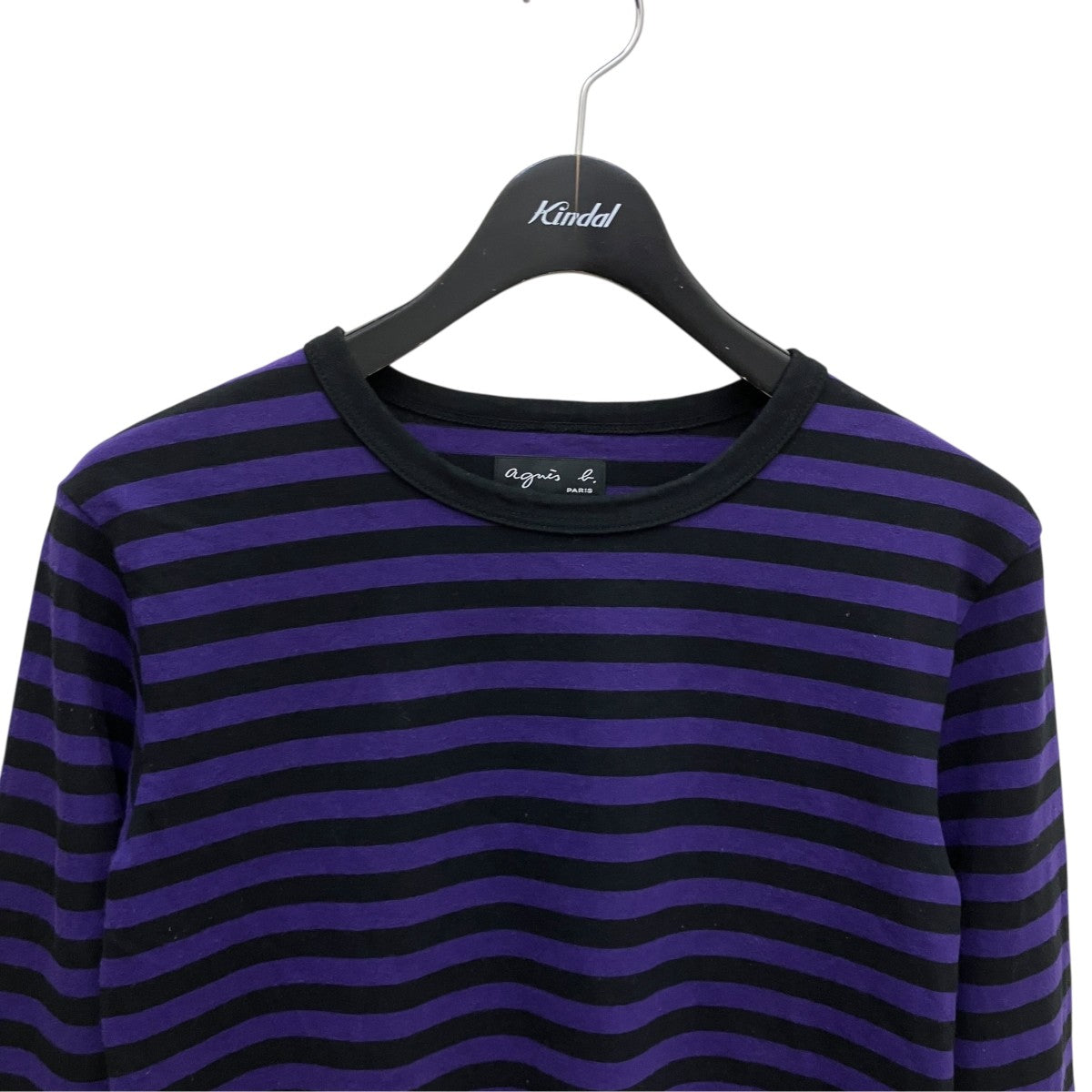 長袖ボーダーTシャツ ユニセックス0330J008