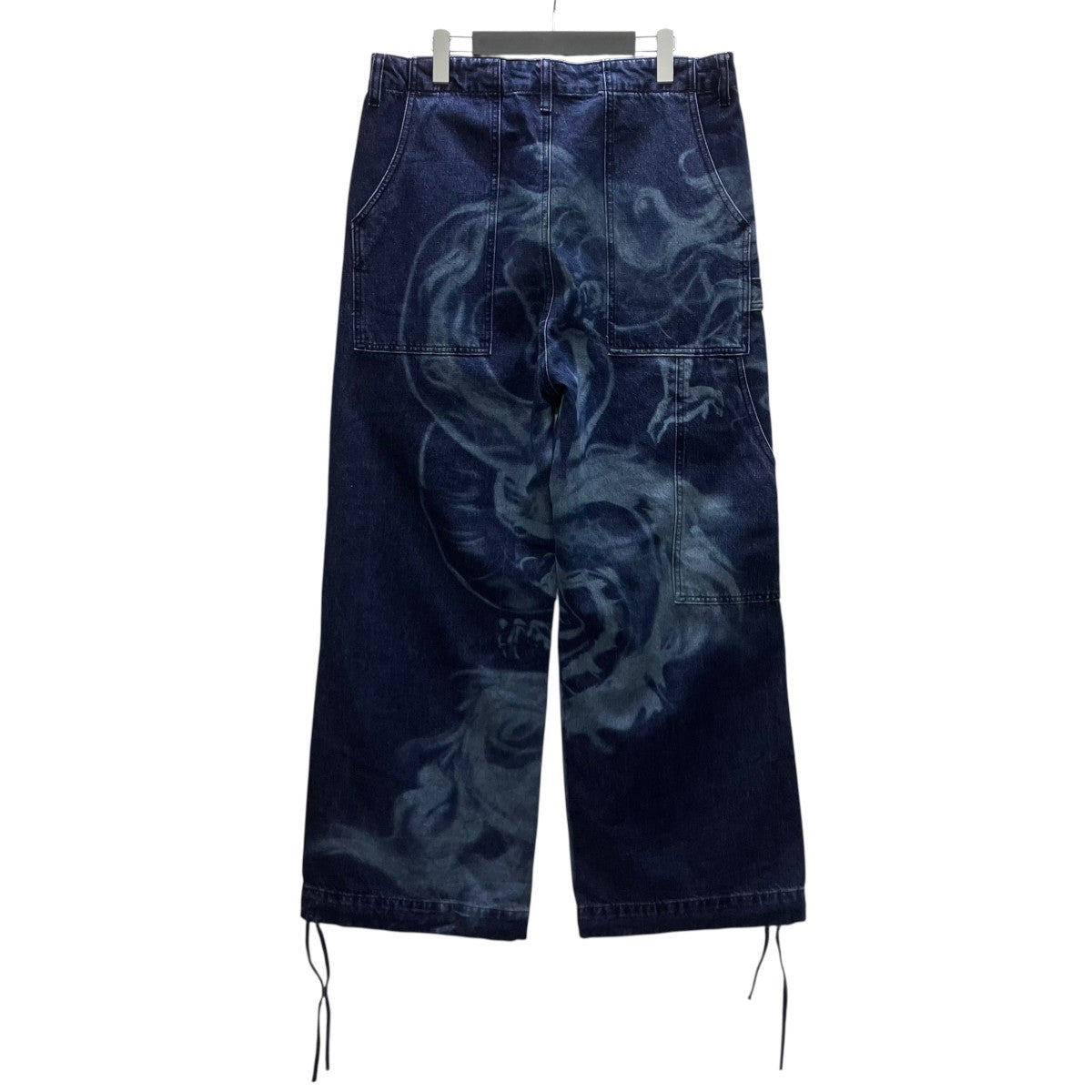 WIDE-LEG-JEANSデニムパンツ