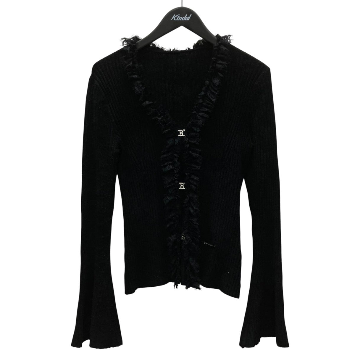 Lace Trim Knit Cardigan ニットカーディガン