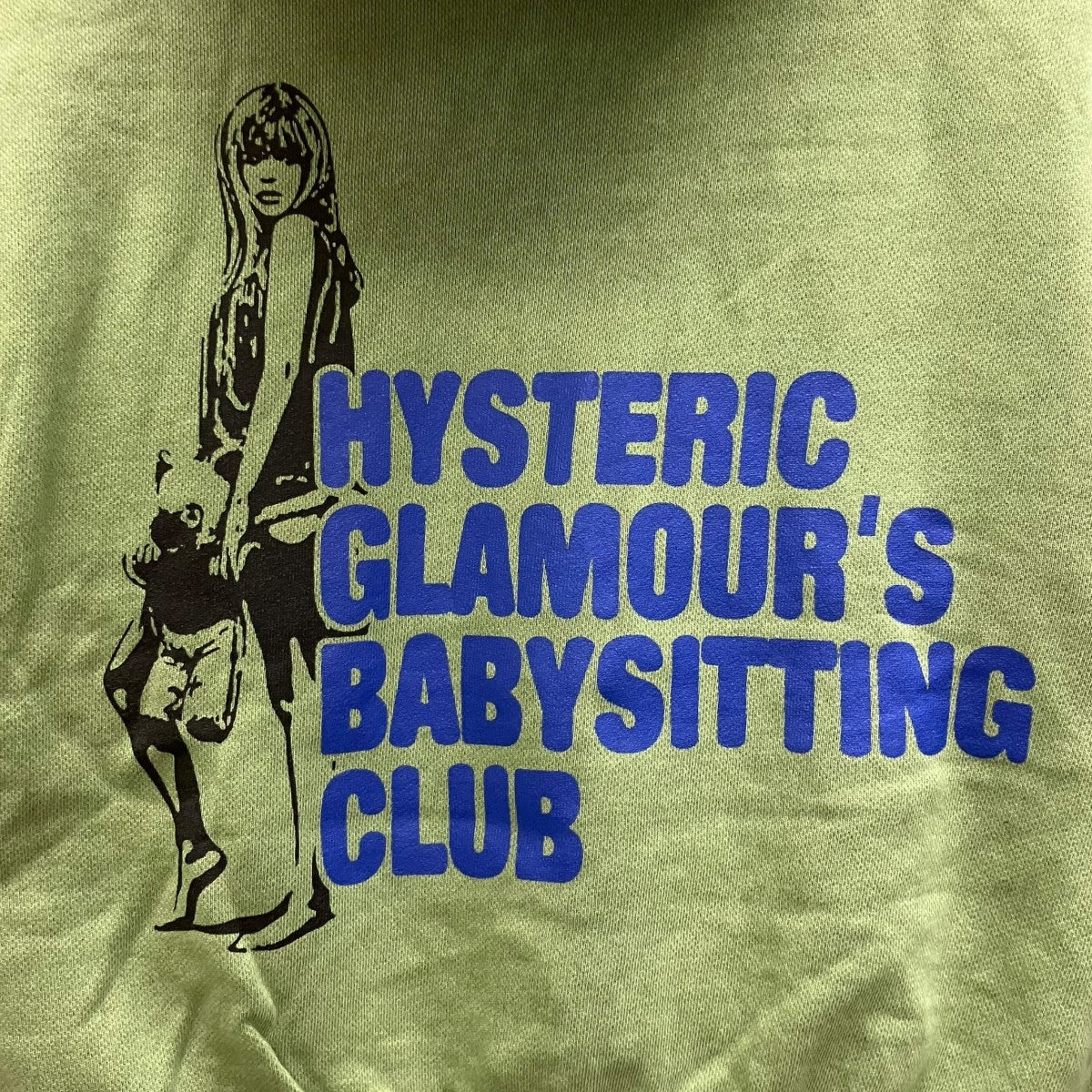 25SS BABYSITTING CLUB ジップパーカー