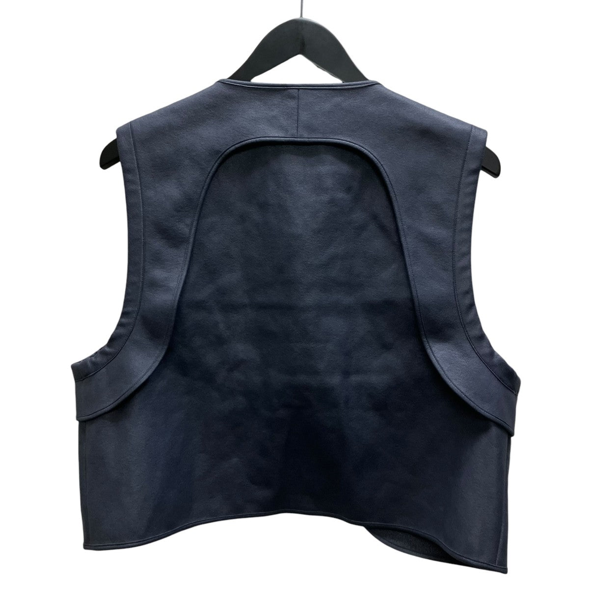 Cropped vest (zip)ベスト