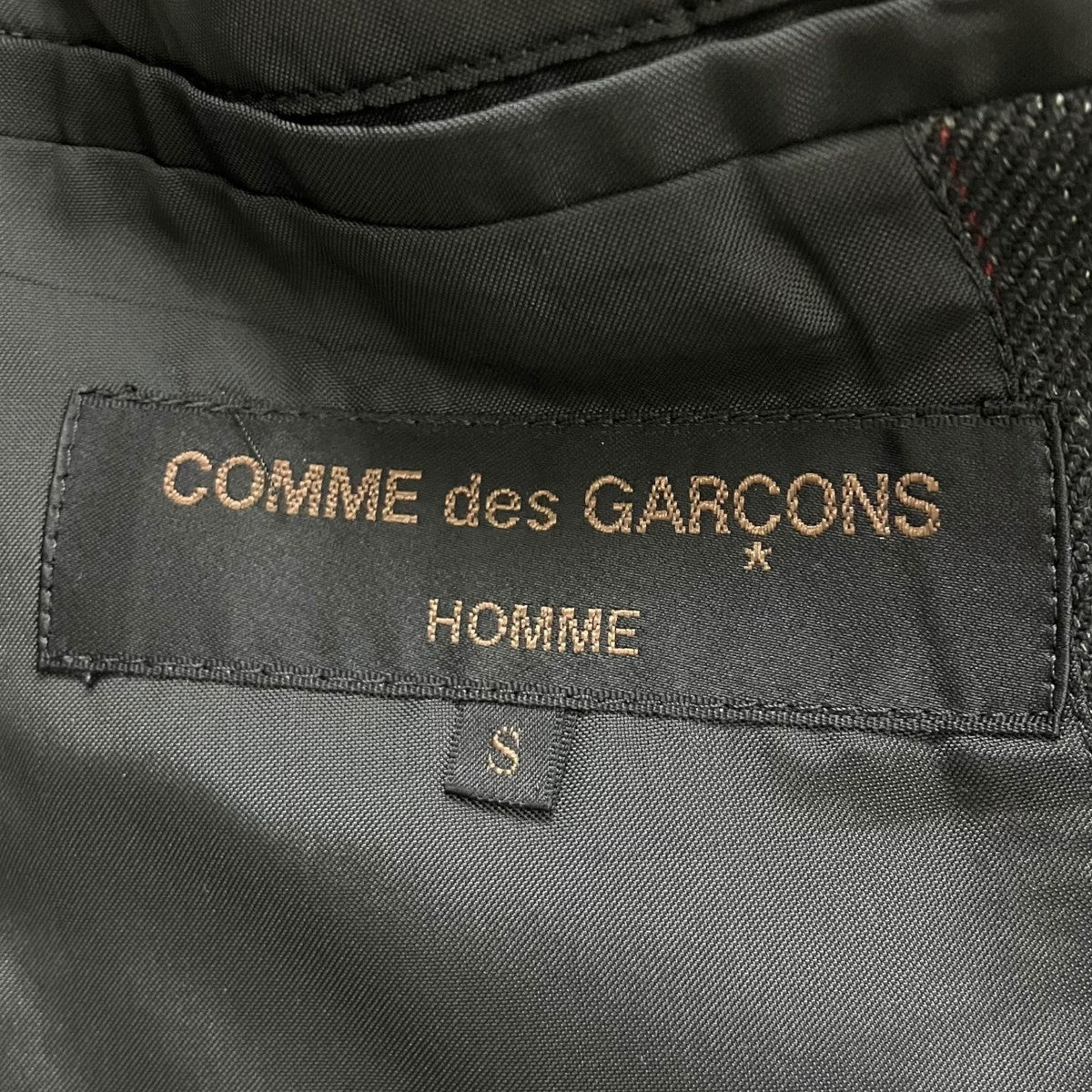 COMME des GARCONS HOMME ウールジャケット 古着・中古-5枚目のアイテム画像