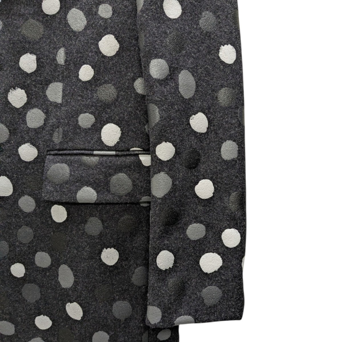 草間彌生YK Painted Dots Jacket ペインテッドチェスターコート