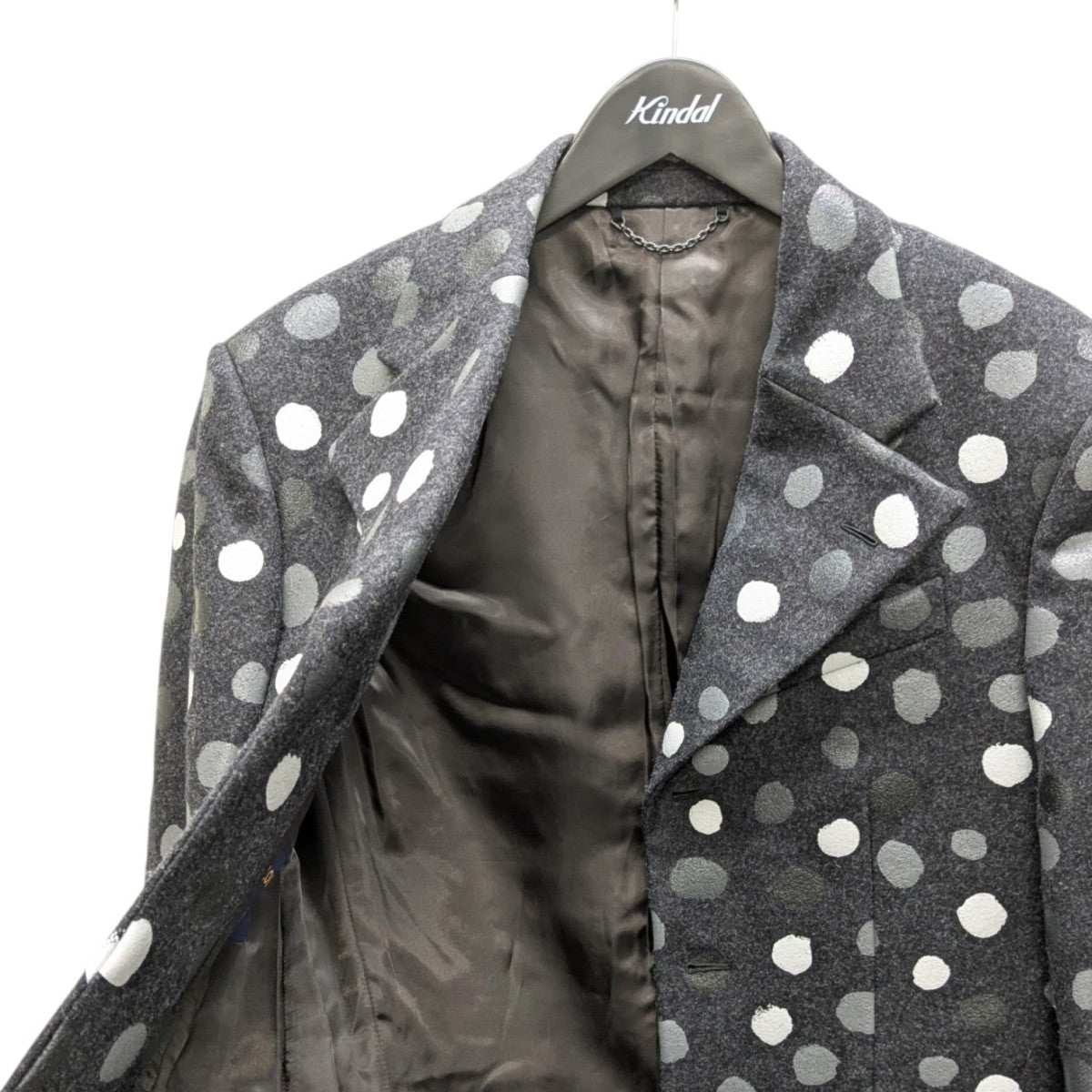 草間彌生YK Painted Dots Jacket ペインテッドチェスターコート