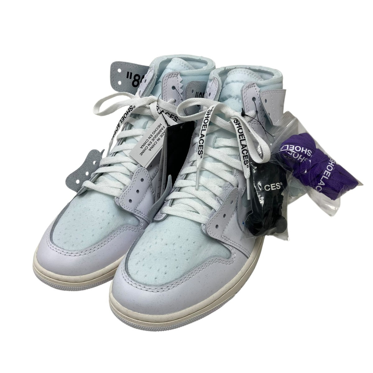 Virgil Abloh Nike Air Jordan 1 High OG ハイカットスニーカー