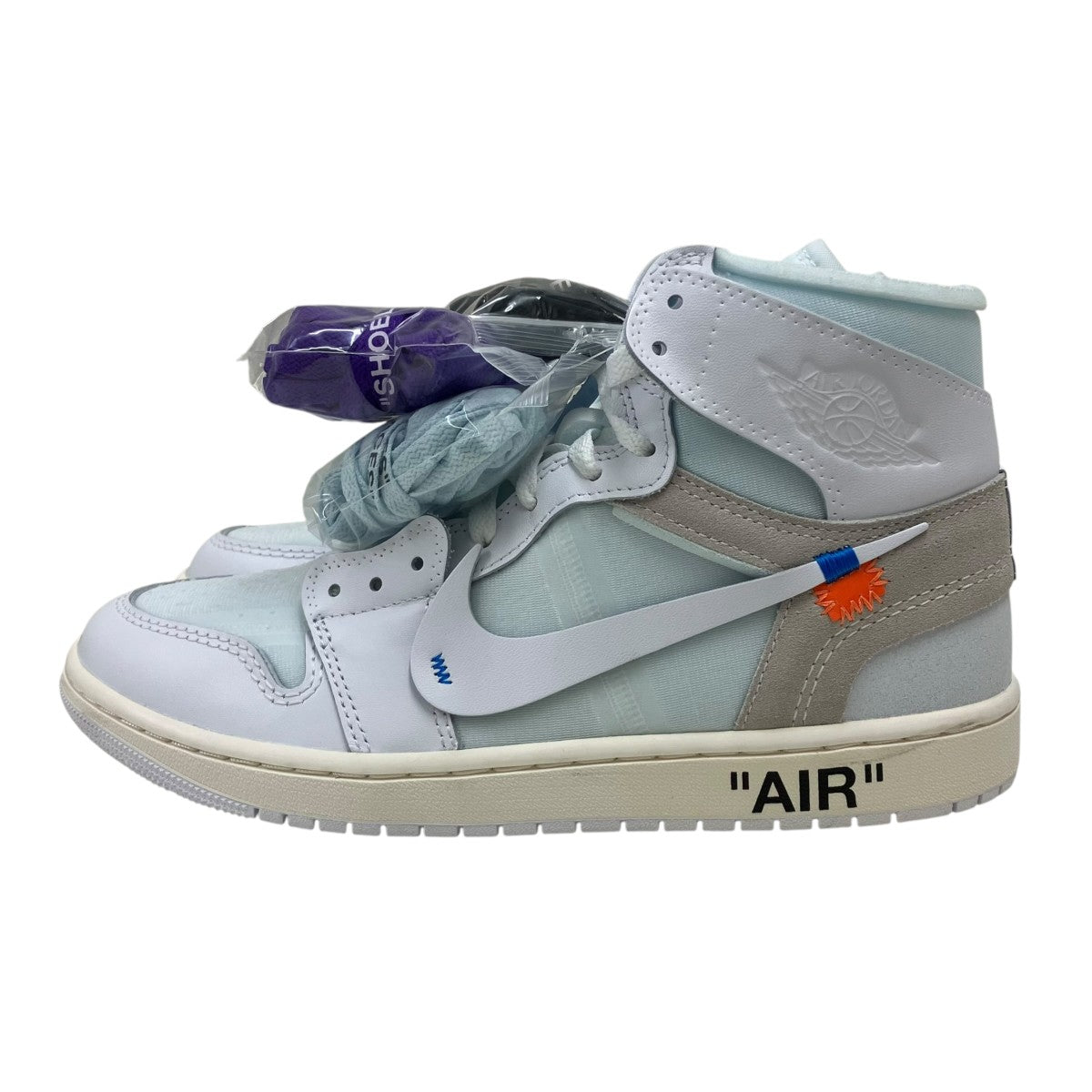 Virgil Abloh Nike Air Jordan 1 High OG ハイカットスニーカー