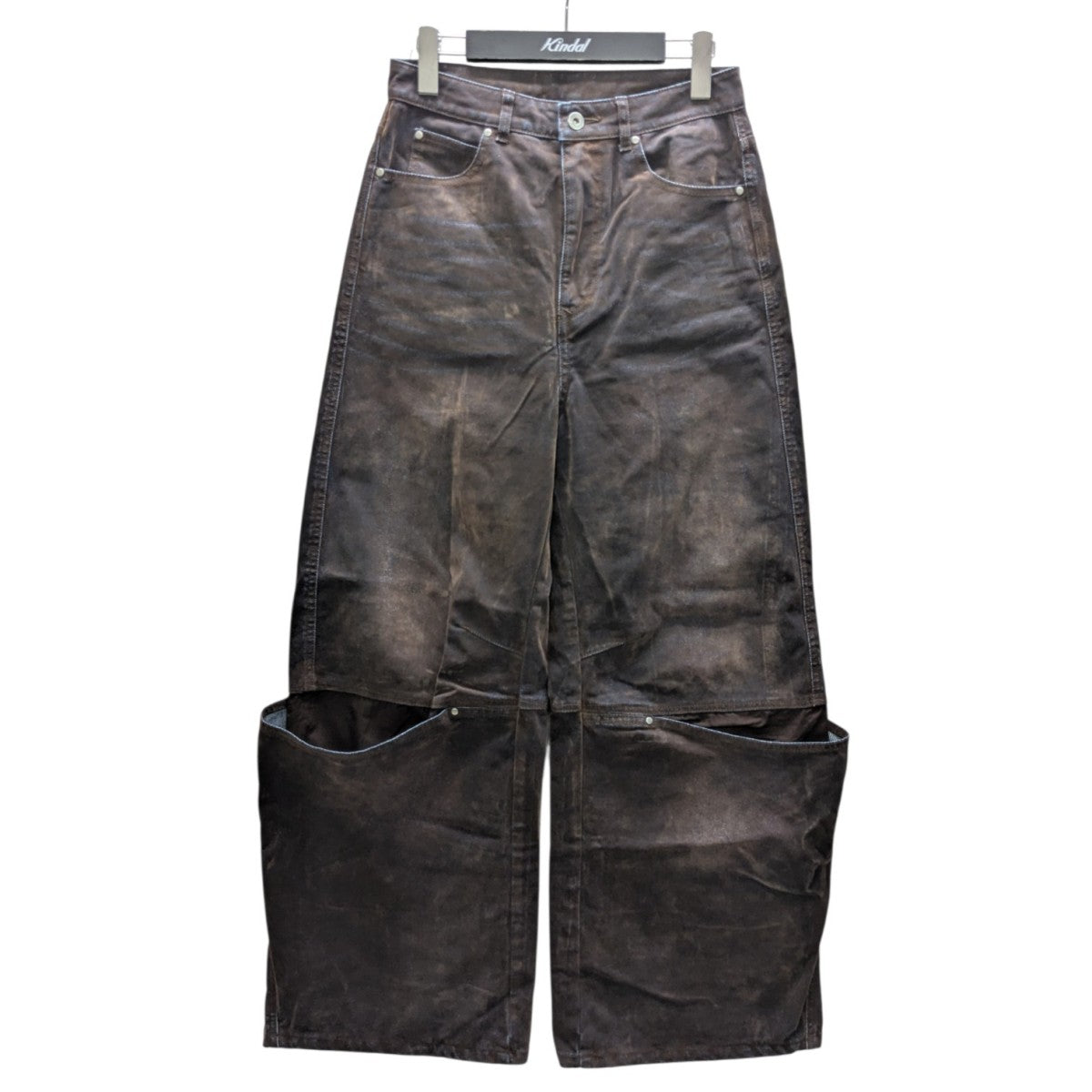 Cover Leg Denim Pants フロッキーデニムパンツ