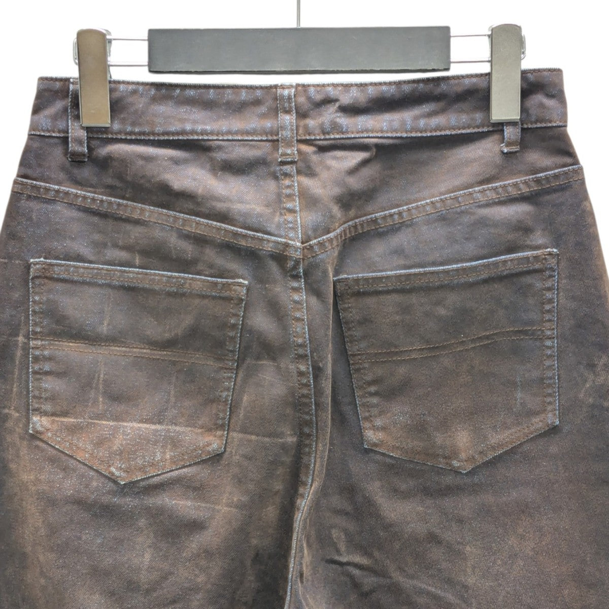 Cover Leg Denim Pants フロッキーデニムパンツ