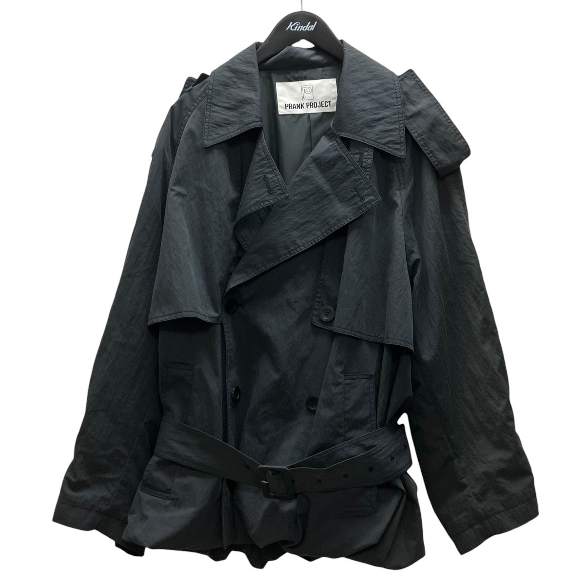 Balloon Hem Trench Coat バルーンヘムトレンチコート