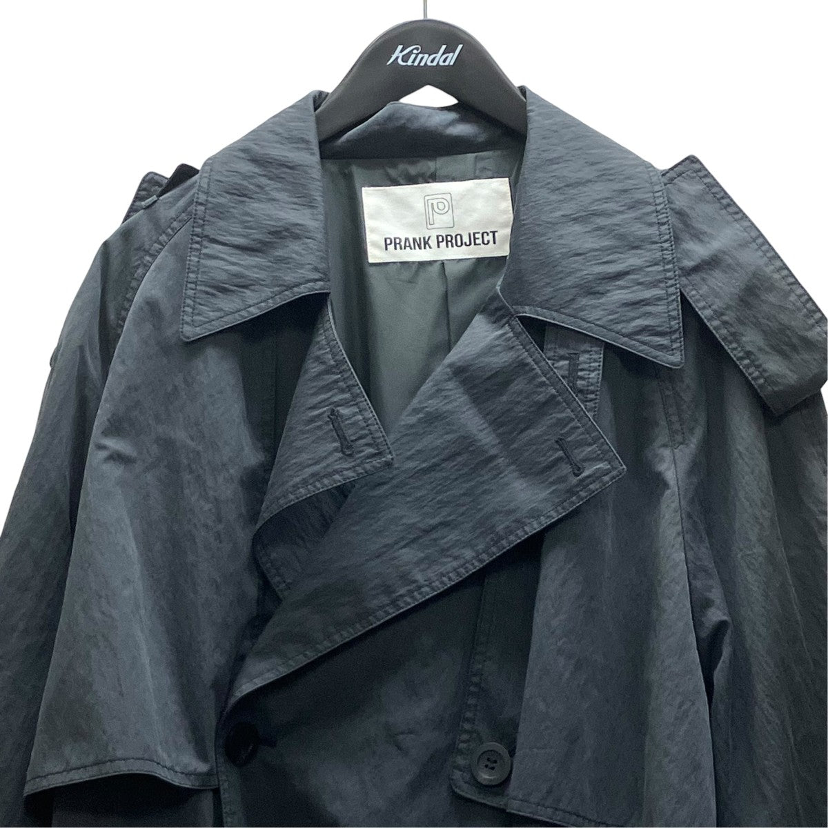 Balloon Hem Trench Coat バルーンヘムトレンチコート