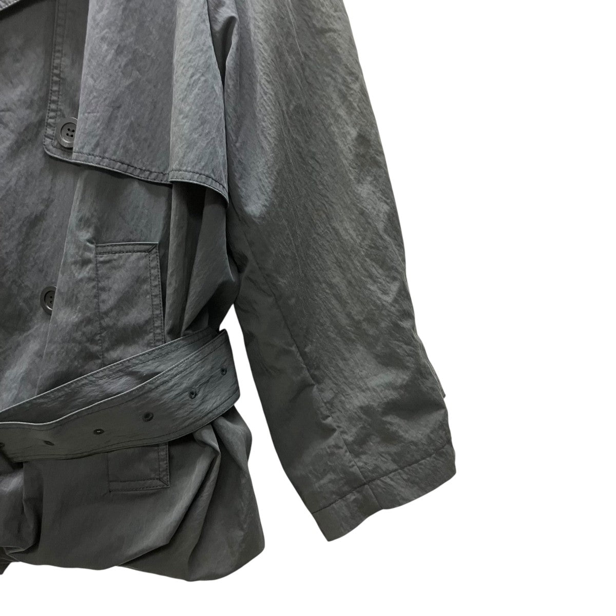 Balloon Hem Trench Coat バルーンヘムトレンチコート
