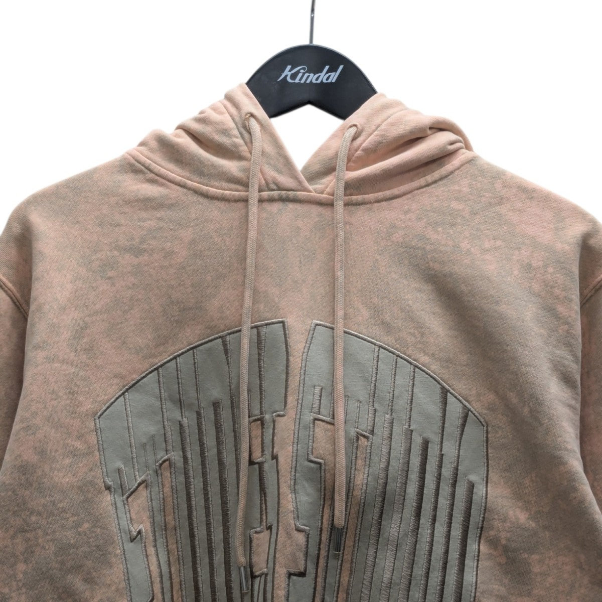 Linit College Bleach Hoodieブリーチ加工パーカー