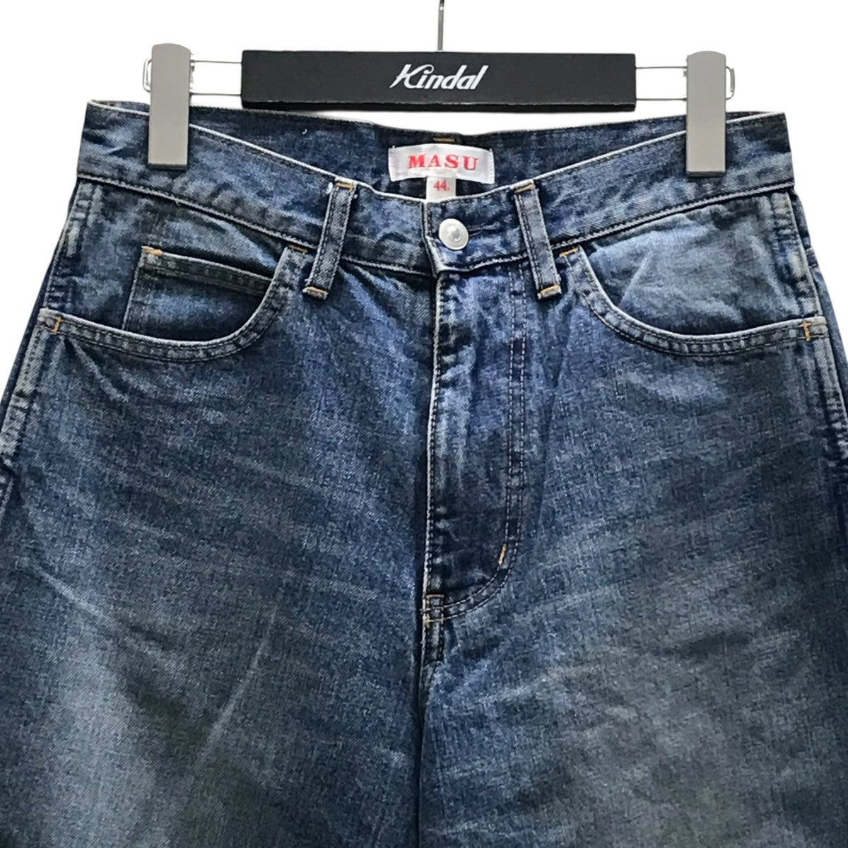 MASU MASU BOYS BAGGY JEANS バギーデニムパンツ 古着・中古-2枚目のアイテム画像