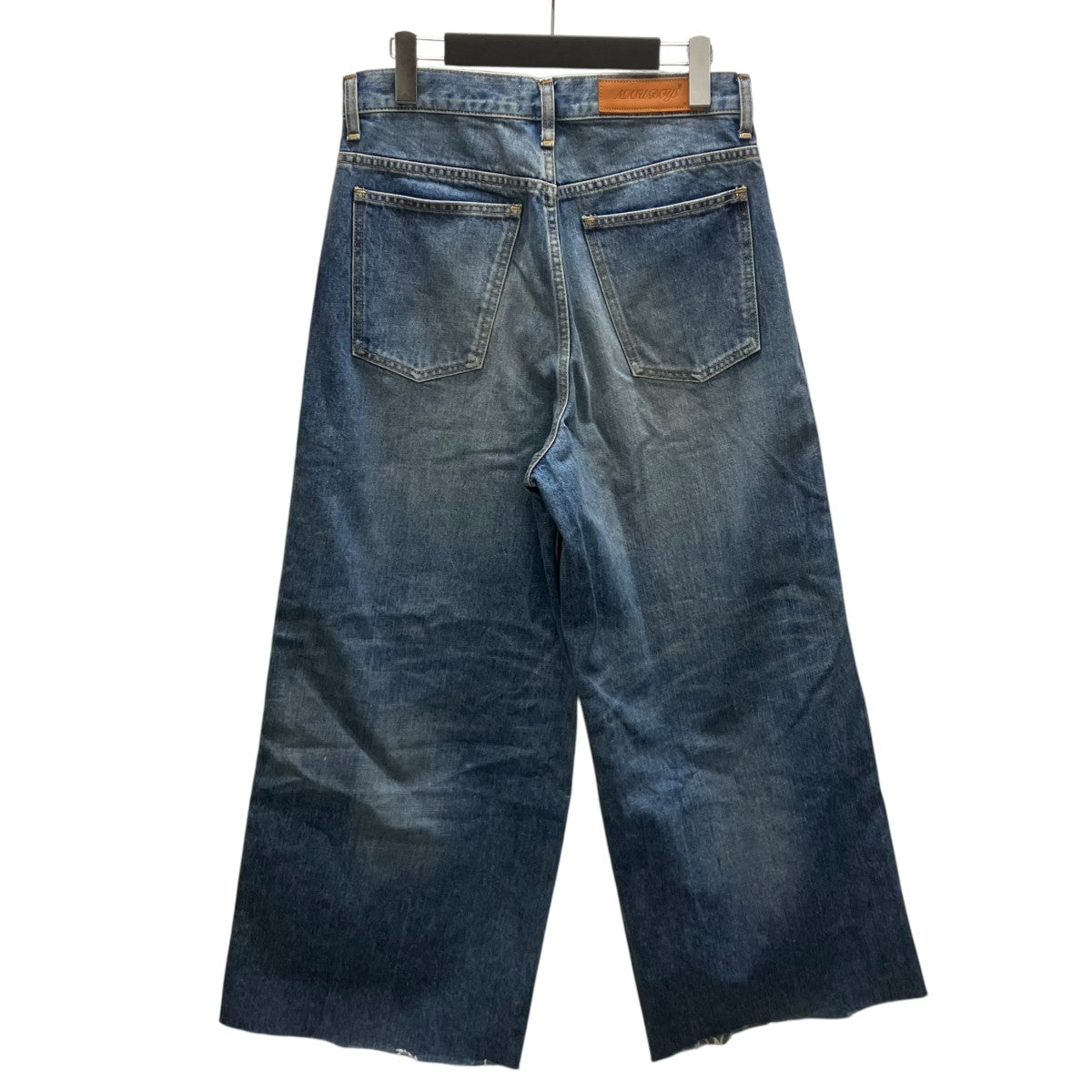 MASU BOYS FEATHER BAGGY JEANS フェザープリントバギーデニムパンツ