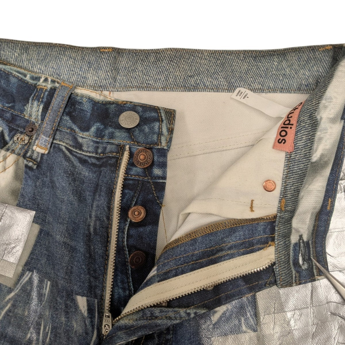 Printed jeans - 1979 プリンテッドデニムパンツ