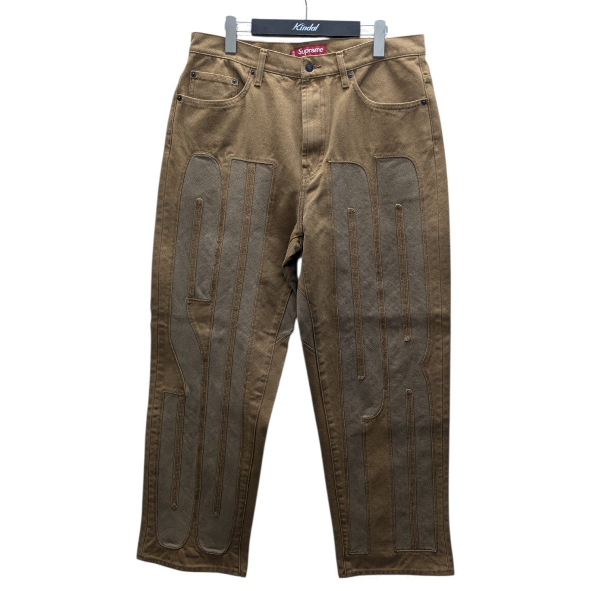 26SSInset Spellout Baggy Jeanバギーパンツ