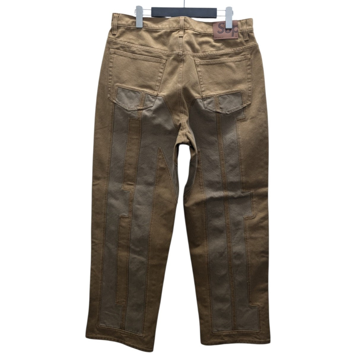 26SSInset Spellout Baggy Jeanバギーパンツ