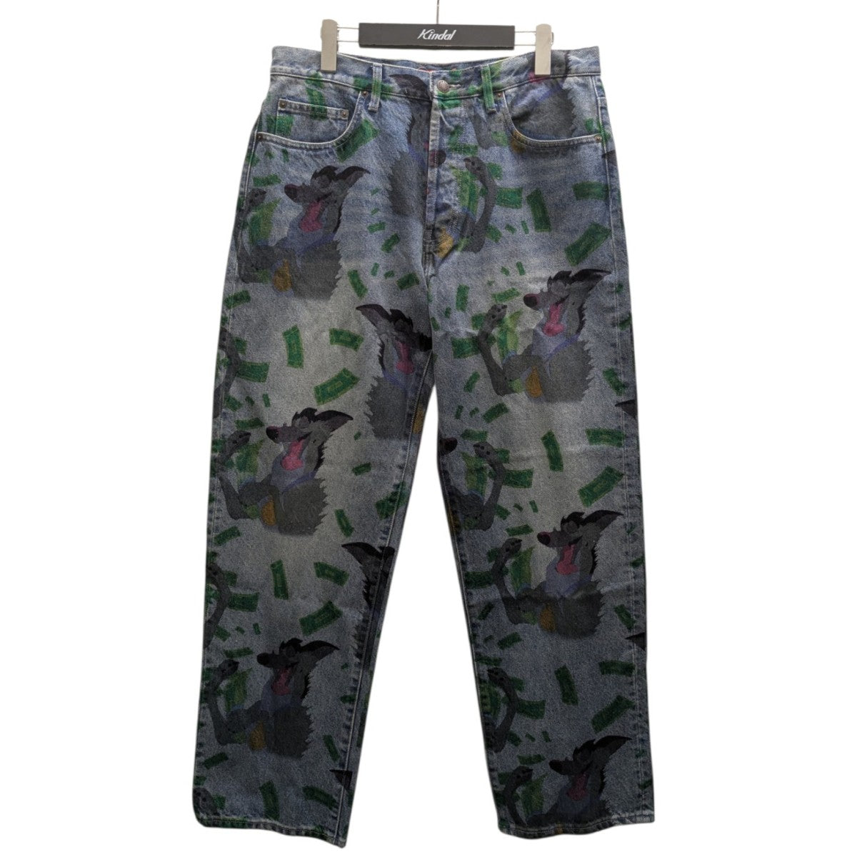 25AWAll Dogs Go to Heaven Loose Fit Jeanルーズフィットデニムパンツ
