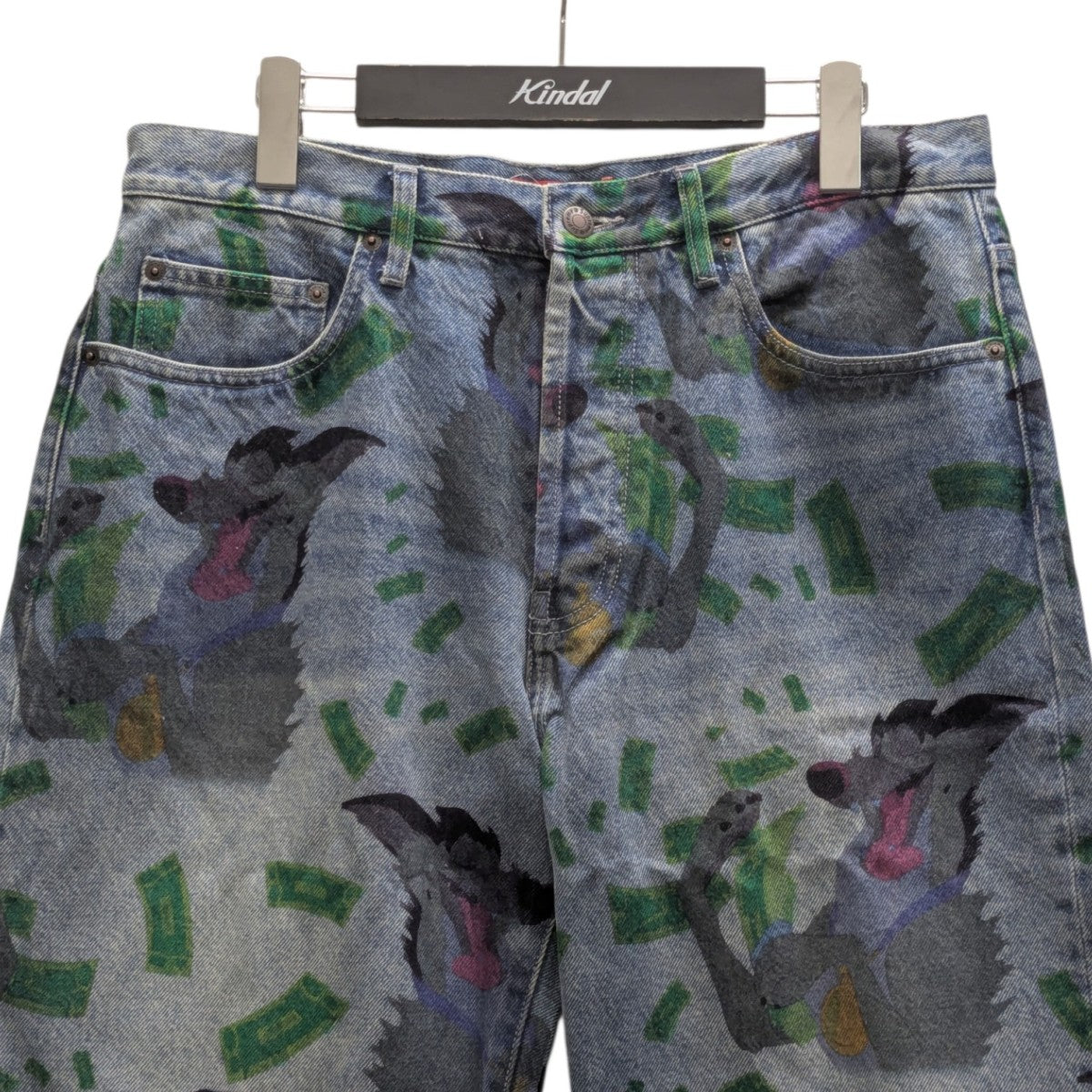 25AWAll Dogs Go to Heaven Loose Fit Jeanルーズフィットデニムパンツ