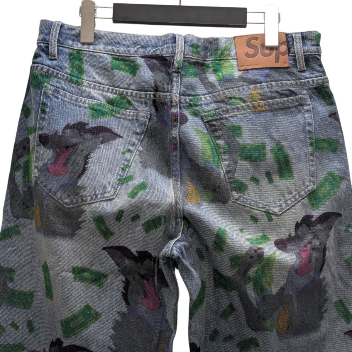 25AWAll Dogs Go to Heaven Loose Fit Jeanルーズフィットデニムパンツ