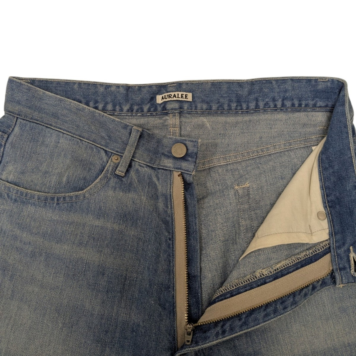 25SS SELVEDGE FADED LIGHT DENIM PANTS デニムパンツ