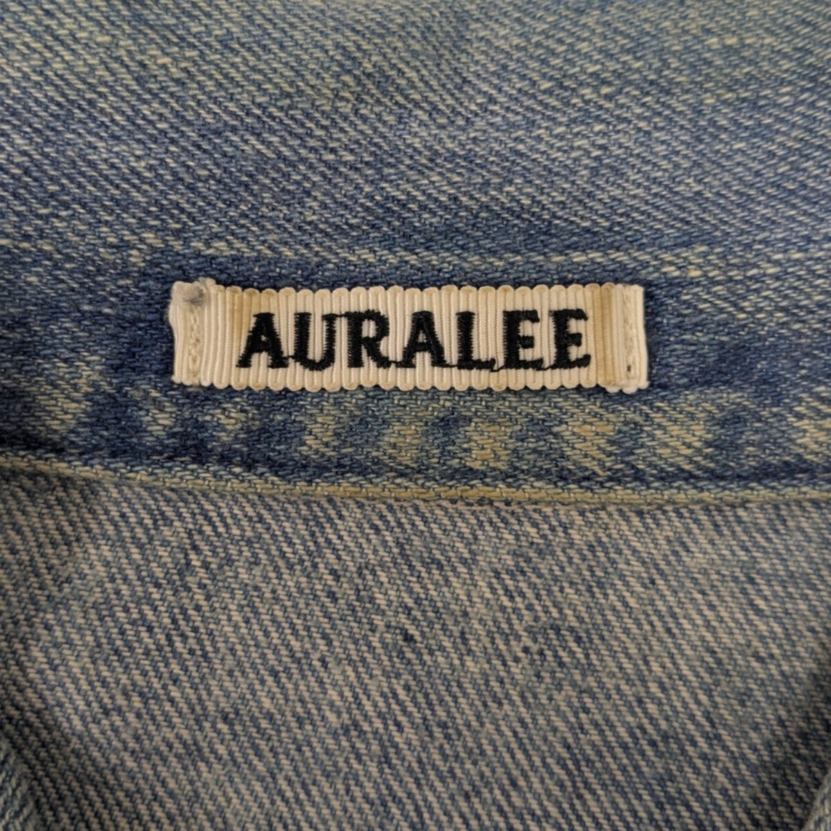 25SS SELVEDGE FADED LIGHT DENIM BLOUSON デニムジャケット