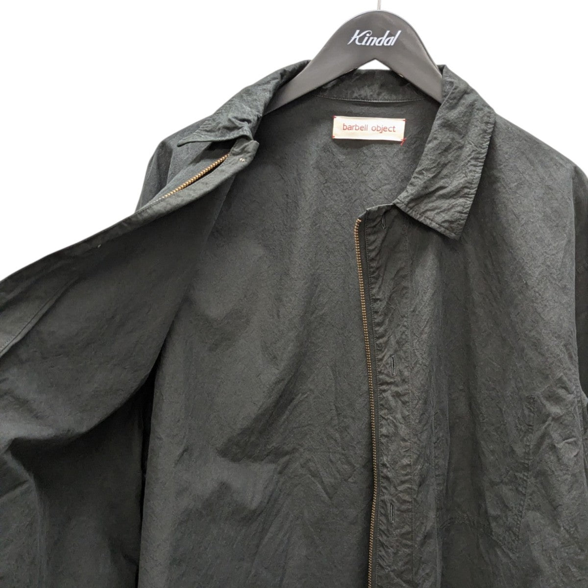 zipper sb コットンリネンジップジャケット