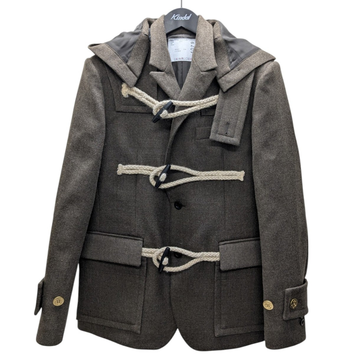 26AW Wool Melton Jacket ウールメルトンダッフルジャケット