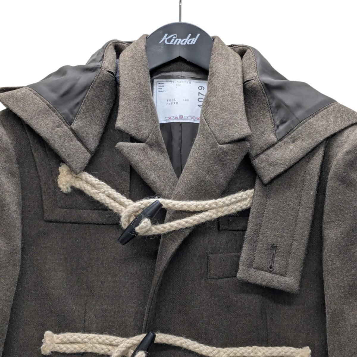 26AW Wool Melton Jacket ウールメルトンダッフルジャケット