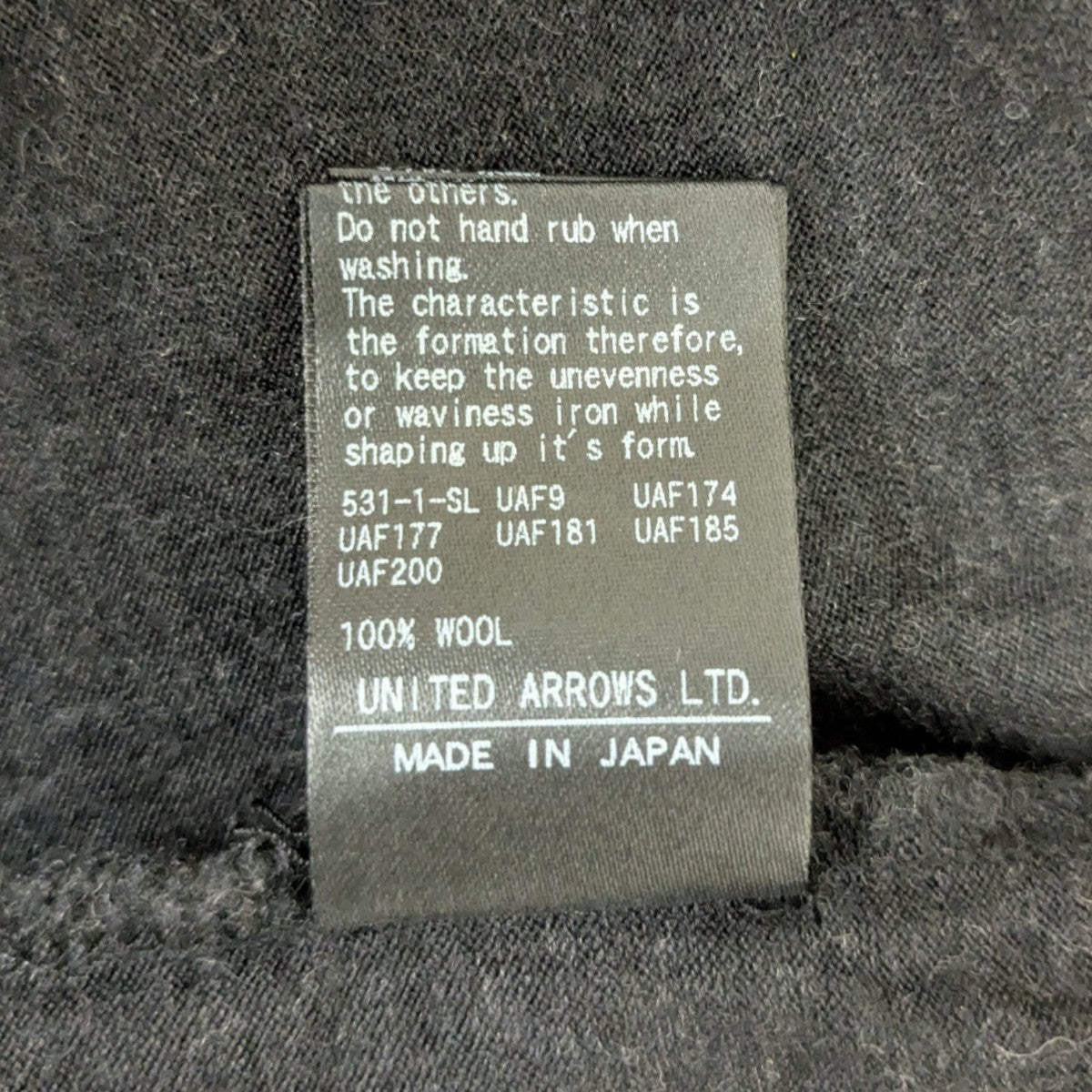 ハイブリッド ウール クルーネック  ロングスリーブTシャツ