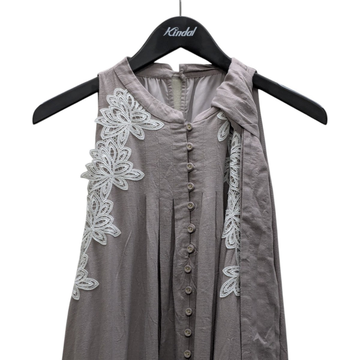 Notting Hill Belted Dress ノースリーブキャミソールワンピース