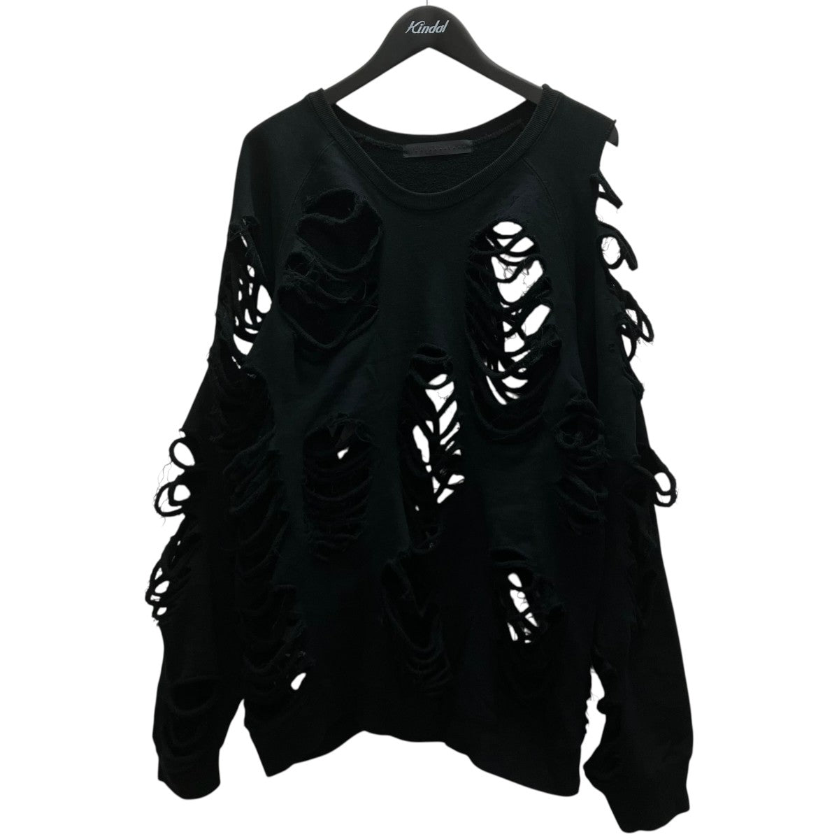 DISTRESSED CREWNECKダメージスウェット