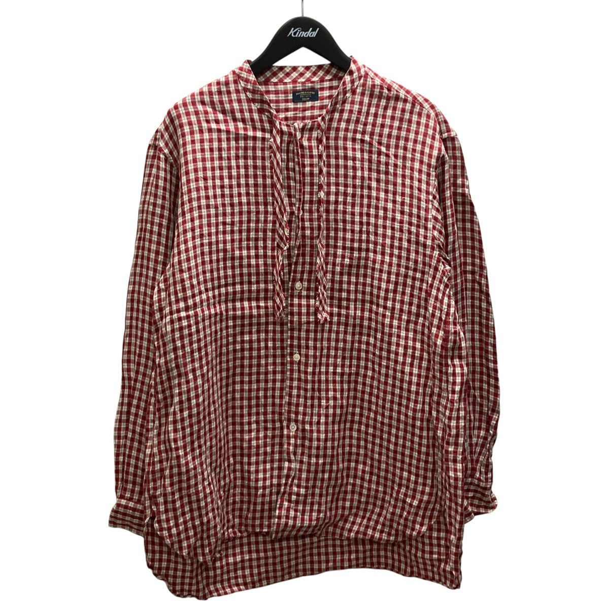 26SS MusterWerk別注 紐SHIRTS チェックシャツ
