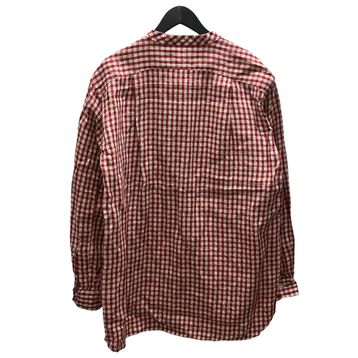 26SS MusterWerk別注 紐SHIRTS チェックシャツ