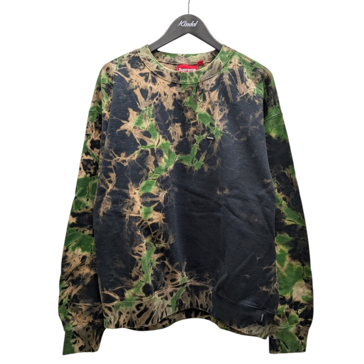 25AWSmall Box Crewneck Multi Dyedスモールボックスロゴスウェット