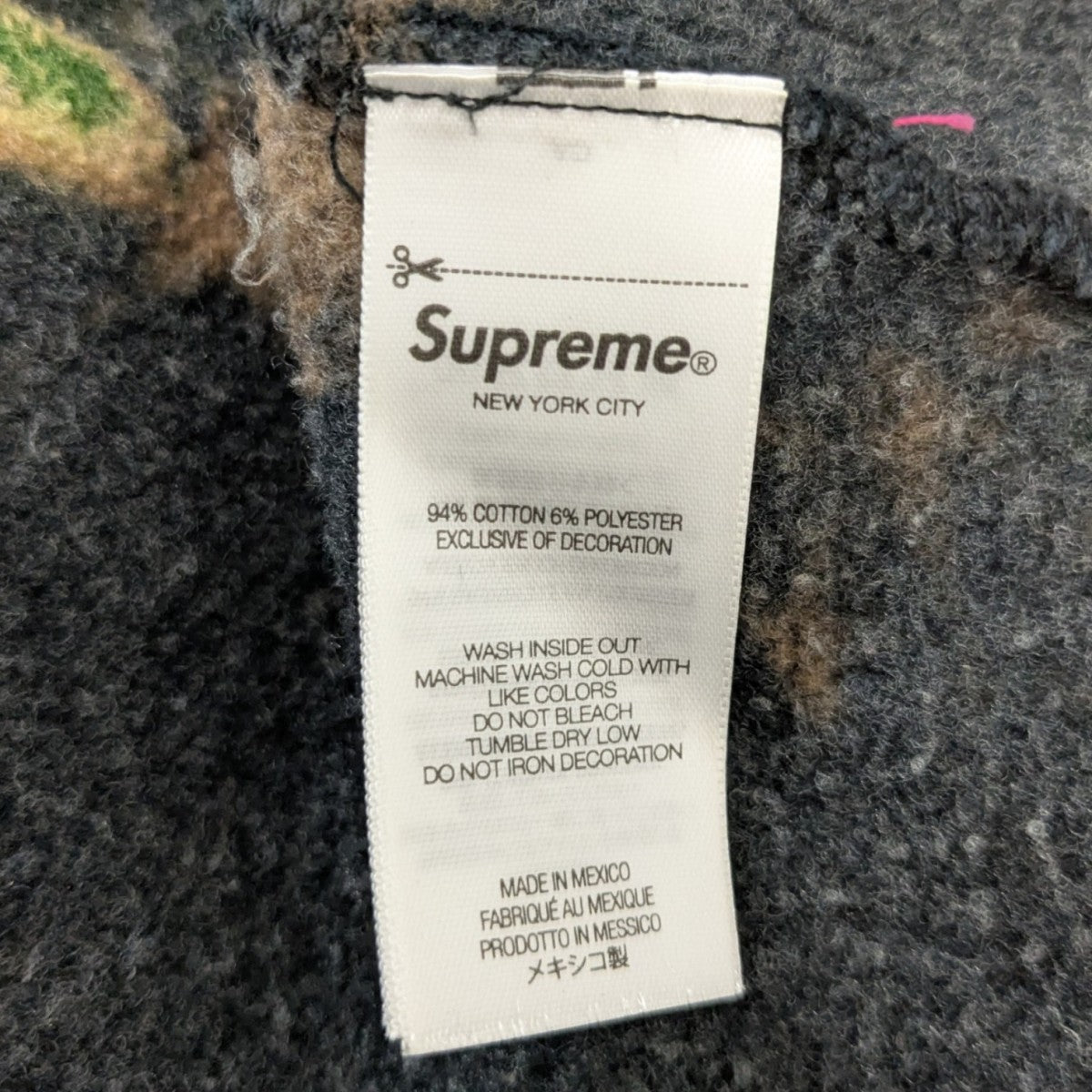 25AWSmall Box Crewneck Multi Dyedスモールボックスロゴスウェット