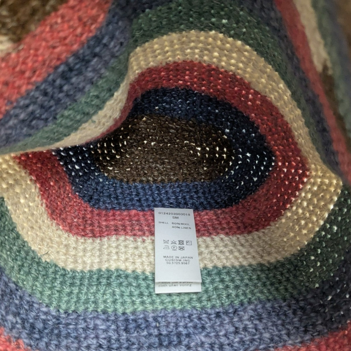 MEDA CROCHET KNIT HATクロシェハット
