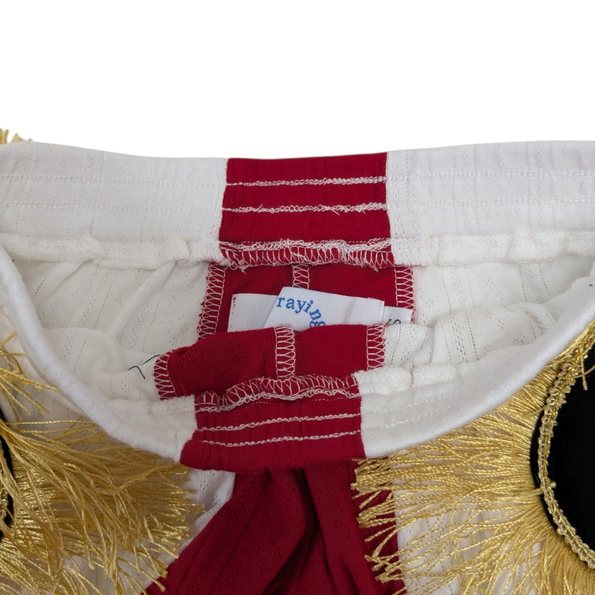 Epaulette Women’s Shorts Whiteショートパンツ