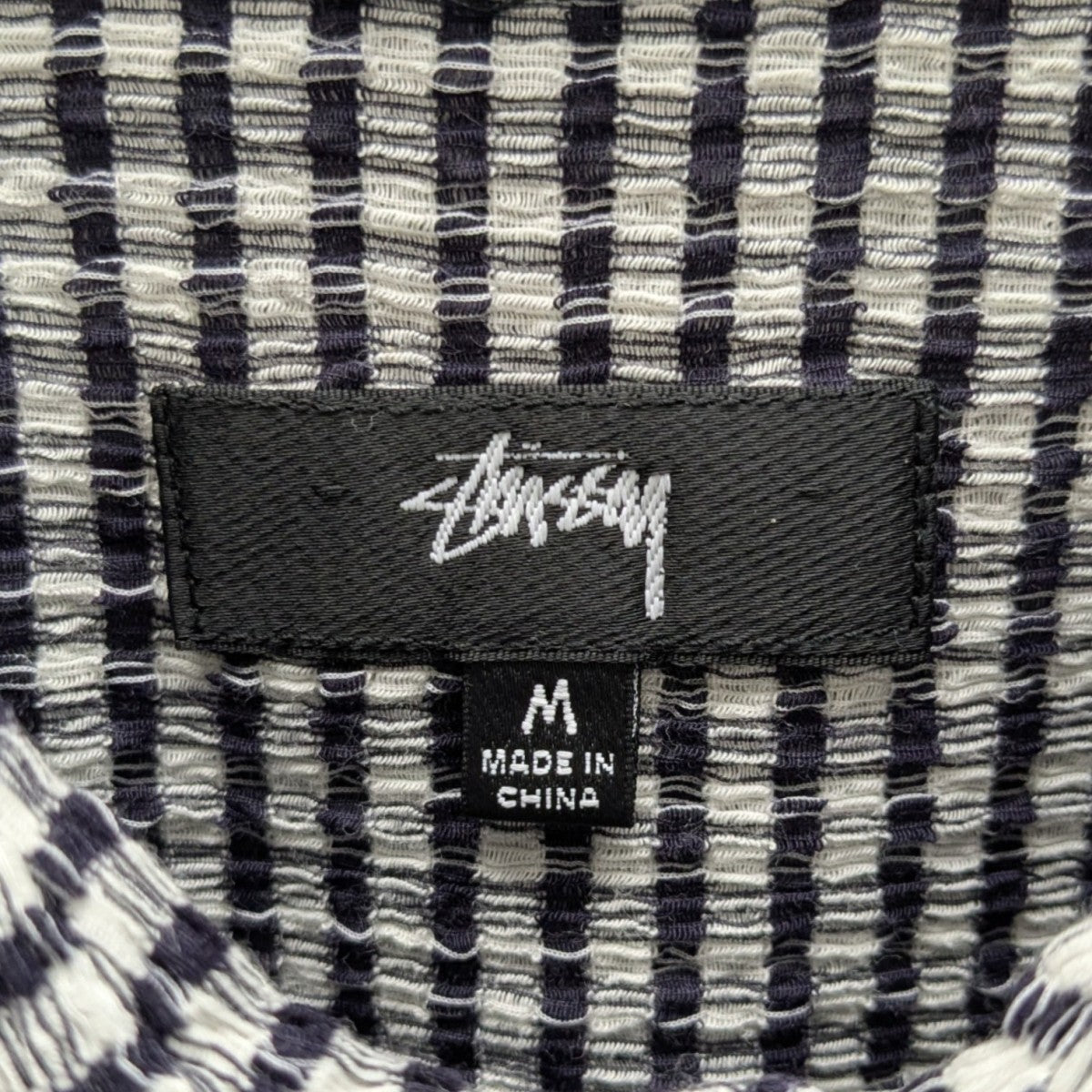 CRINKLED CHECK SS SHIRT 半袖シャツ